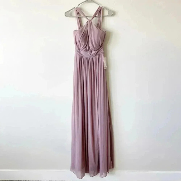 Birdy Grey Kiko Bridesmaid Dress in Mauve - size small NWT - Picture 4 of 8